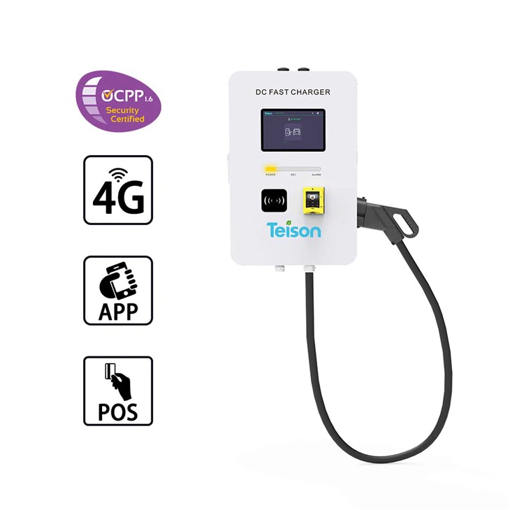 Chargeur rapide DC 30kW mural Teison TS-EDW030 - Bornes de recharges
