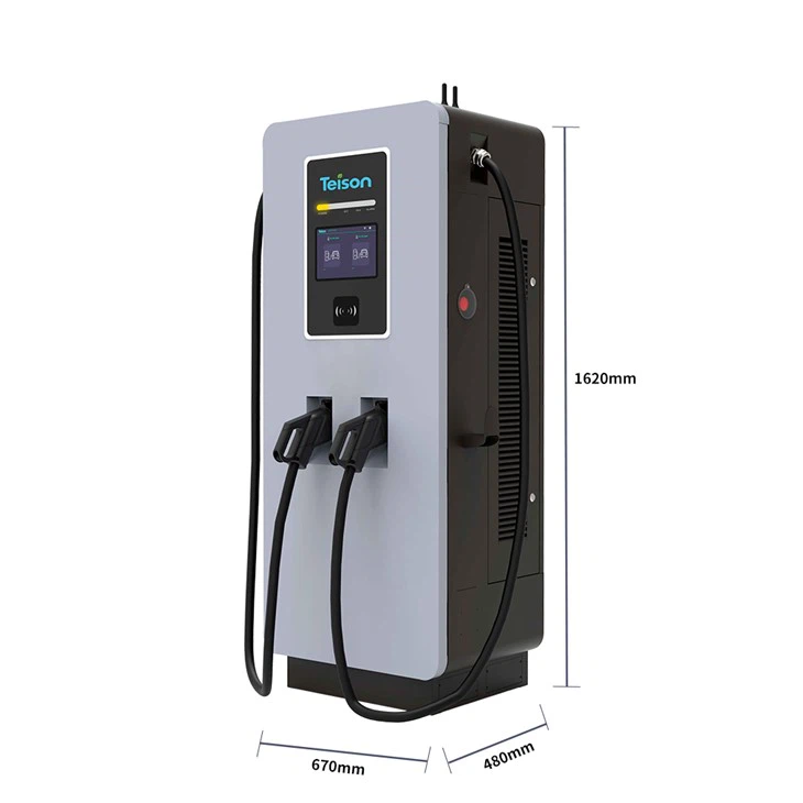 Station de recharge rapide DC 60KW OCPP - TS-EDW060 - Teison - Bornes de recharges