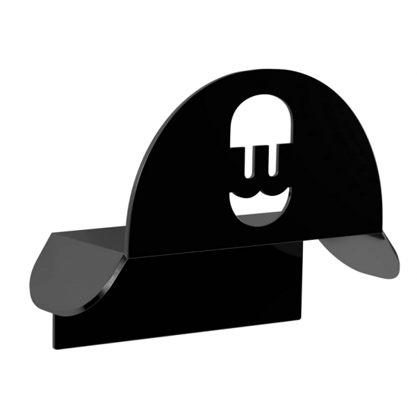 WALLBOX Support de câble mural noir - Bornes de recharges